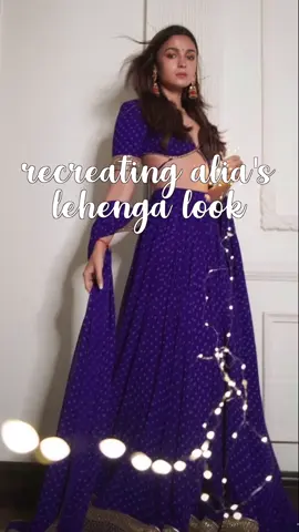 This @aliaabhatt look is too pretty still 🤩 #shreyajain #lehenga 