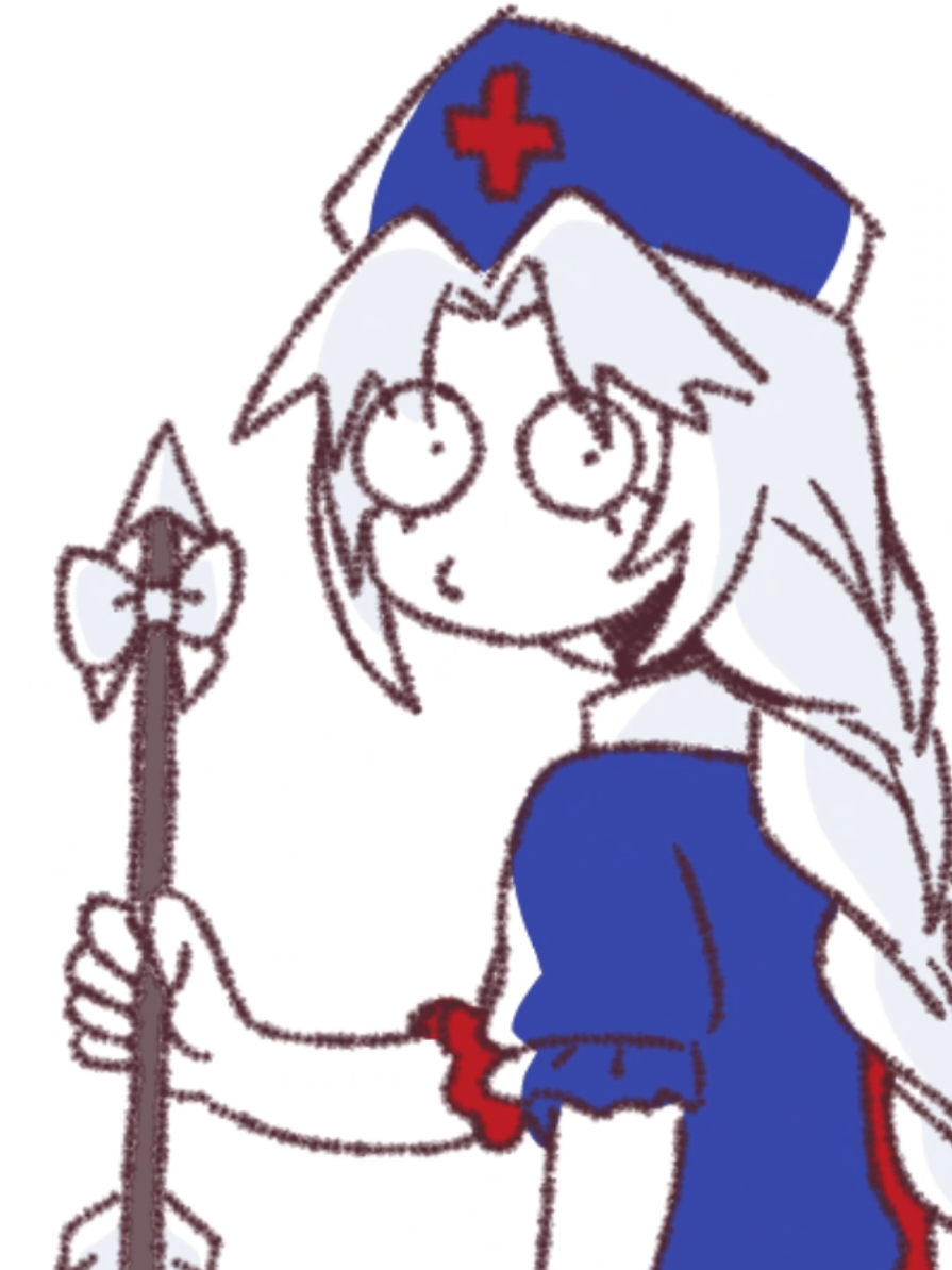 :3 #touhou #touhouproject #eirinyagokoro #reisenudongeininaba #animation #digitalart  #doodle #fyp 