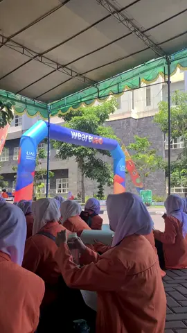 asik waktu ospek fakultas😎#fyp #foodtech #fti #uad #2024 