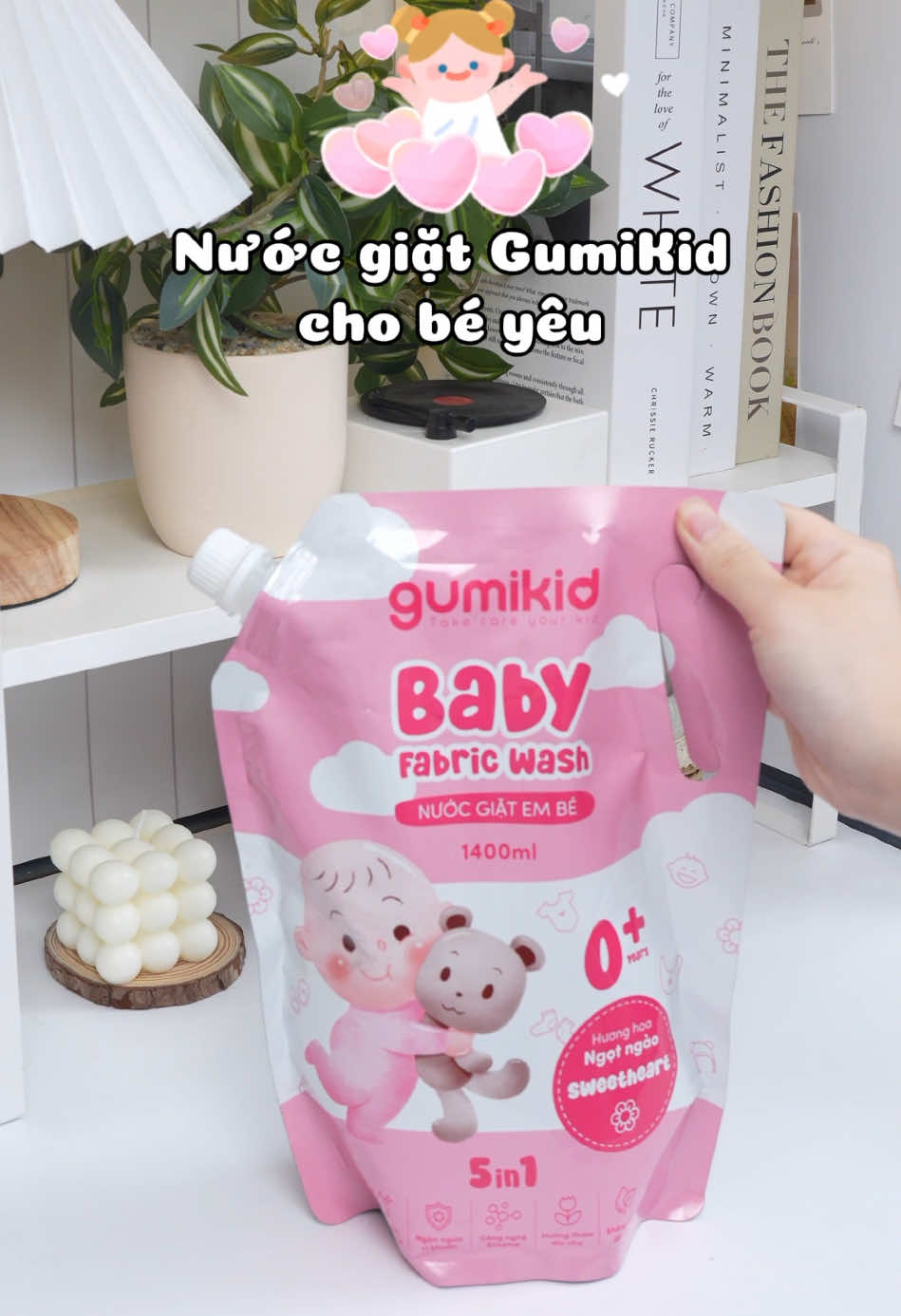 Nước giặt cho bé yêu sạch thơm an toàn #gumi #sale #hangtieudung #fyp 