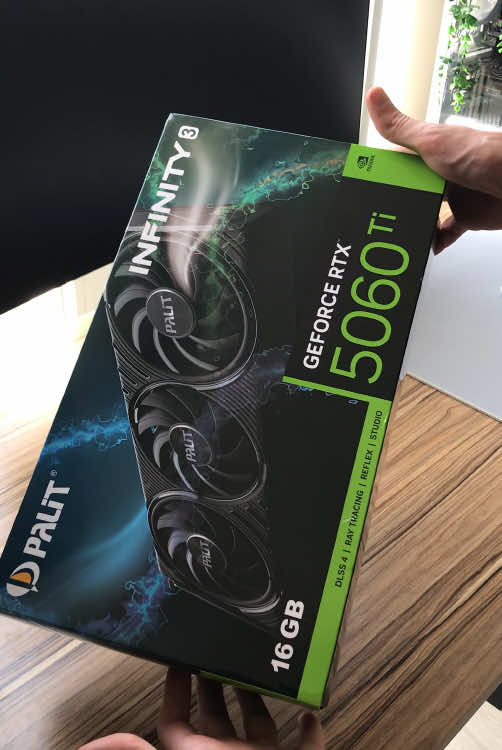 New Graphics Card 😍 GeForce RTX 5060 TI 16Gb #rtx5060ti16gb #Tech 