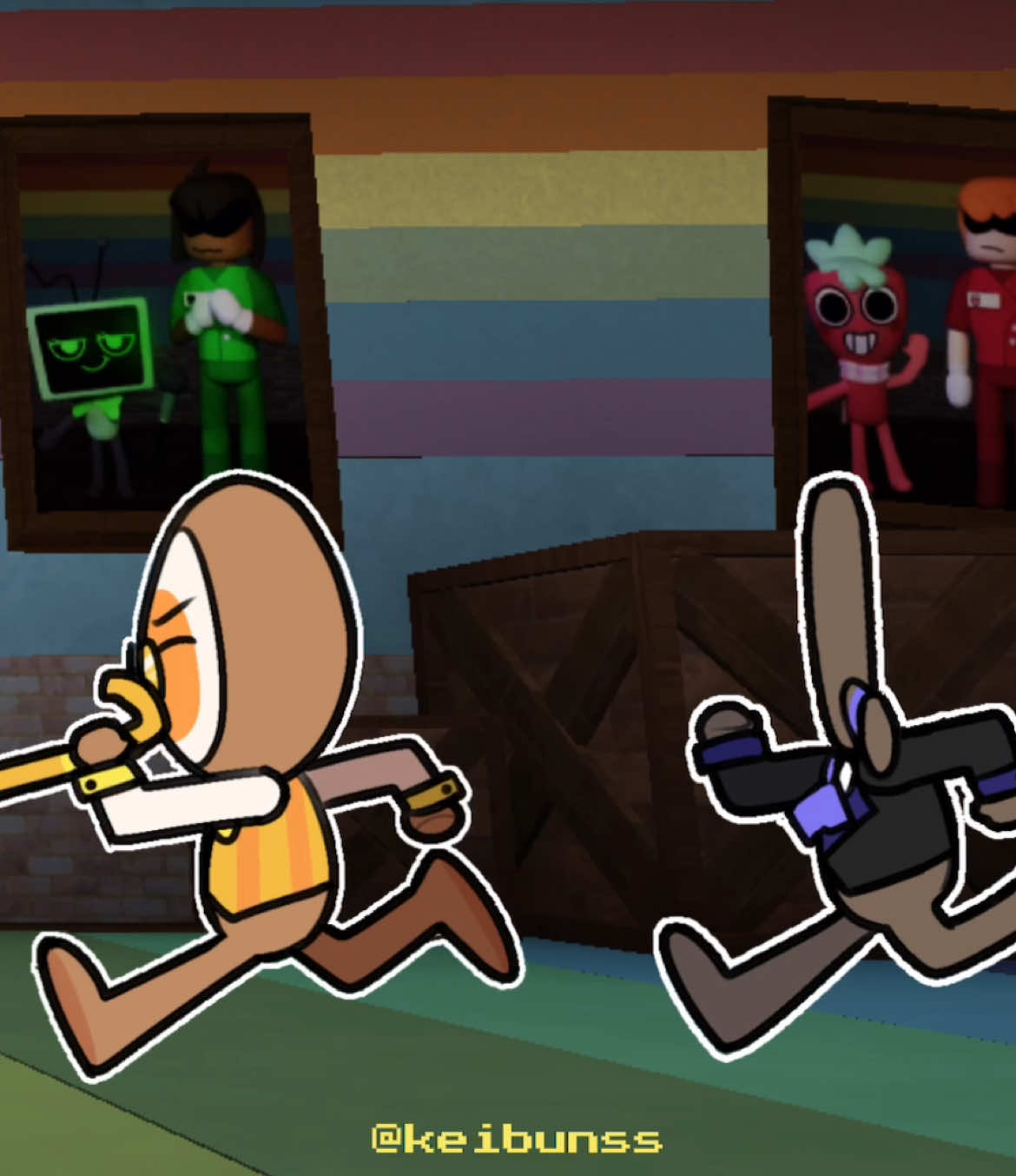His old bones are working overtime  [ #fyp #roblox #dandysworld #dandysworldroblox #eggson #dandysworldrodger #dandysworldupdate ]