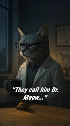 She Stepped on His Ego 🐾💥 🎬 Dr. Meow's story continues... #drmeow #catsaga #aistory #cinematicshort #rainscene #emotionalstory #lostcat #tiktokcats #animation #catcharacter #drama