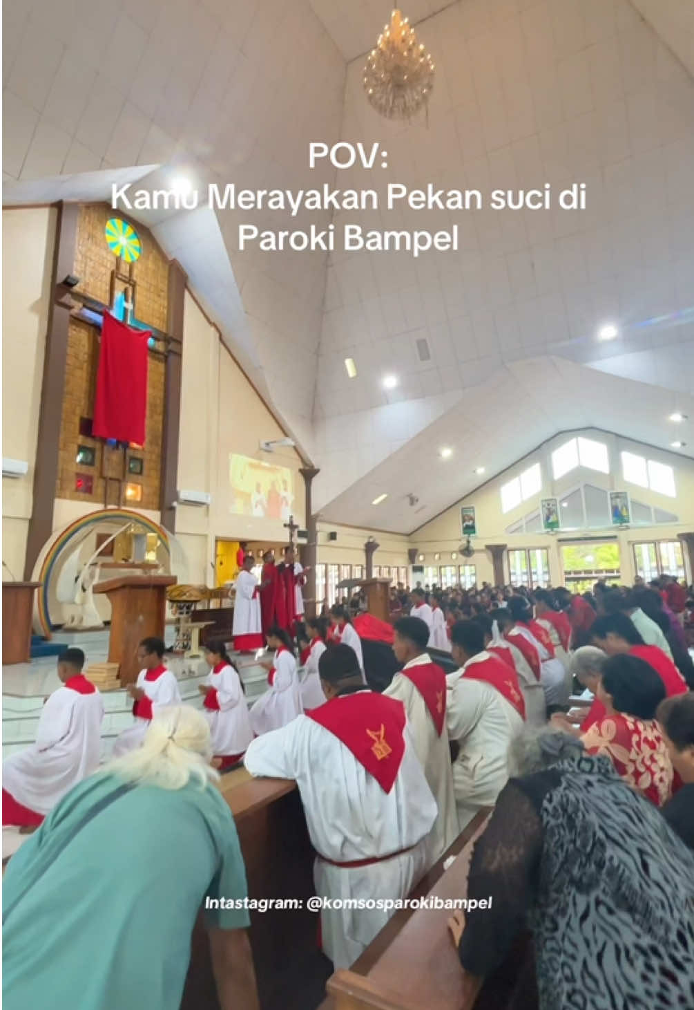 Ada yang selalu rindu Pekan suci di Paroki Bampel ?  #katolik #katolikindonesia #katolikroma #katolikku_keren #viraltiktok #parokibampelmerauke #meraukekotarusa♥️🦌♥️ #papuaselatantiktok #komsos 