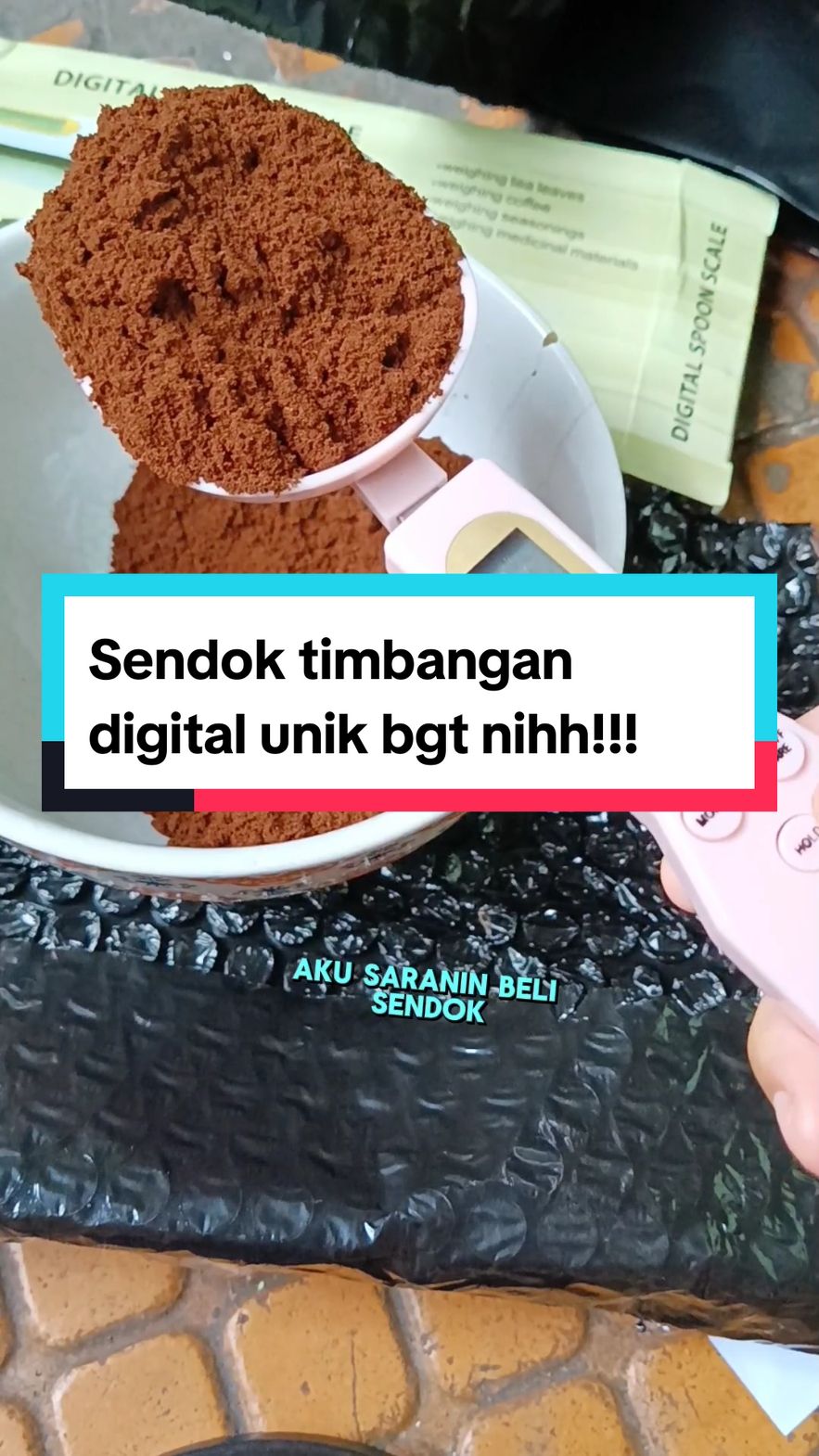 unik bgt ada sendok timbangan digital gini #sendoktimbangan #sendokdigital #sendoktakar #sendoktakarmurah #CerealCerdik 