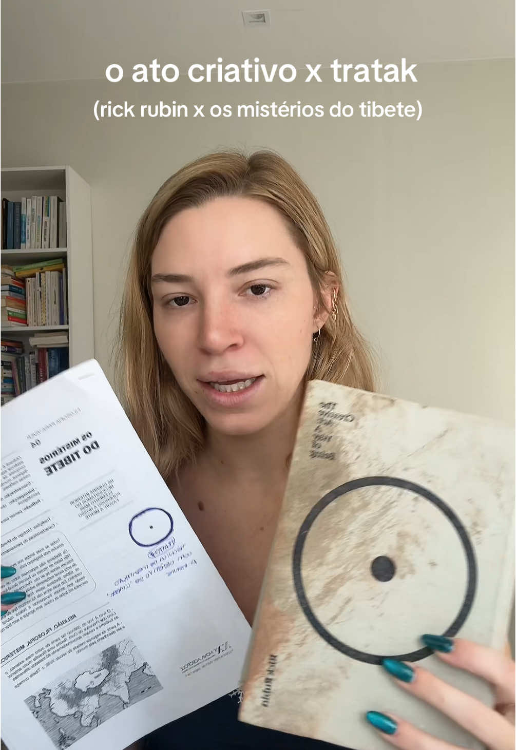 amo quando meus campos de conhecimento se cruzam, parece um disney channel crossover lollll  #oatocriativo #thecreativeact #BookTok #booktokbrasil #tratak #luciahelenagalvao #novaacropole #rickrubin #criatividade 