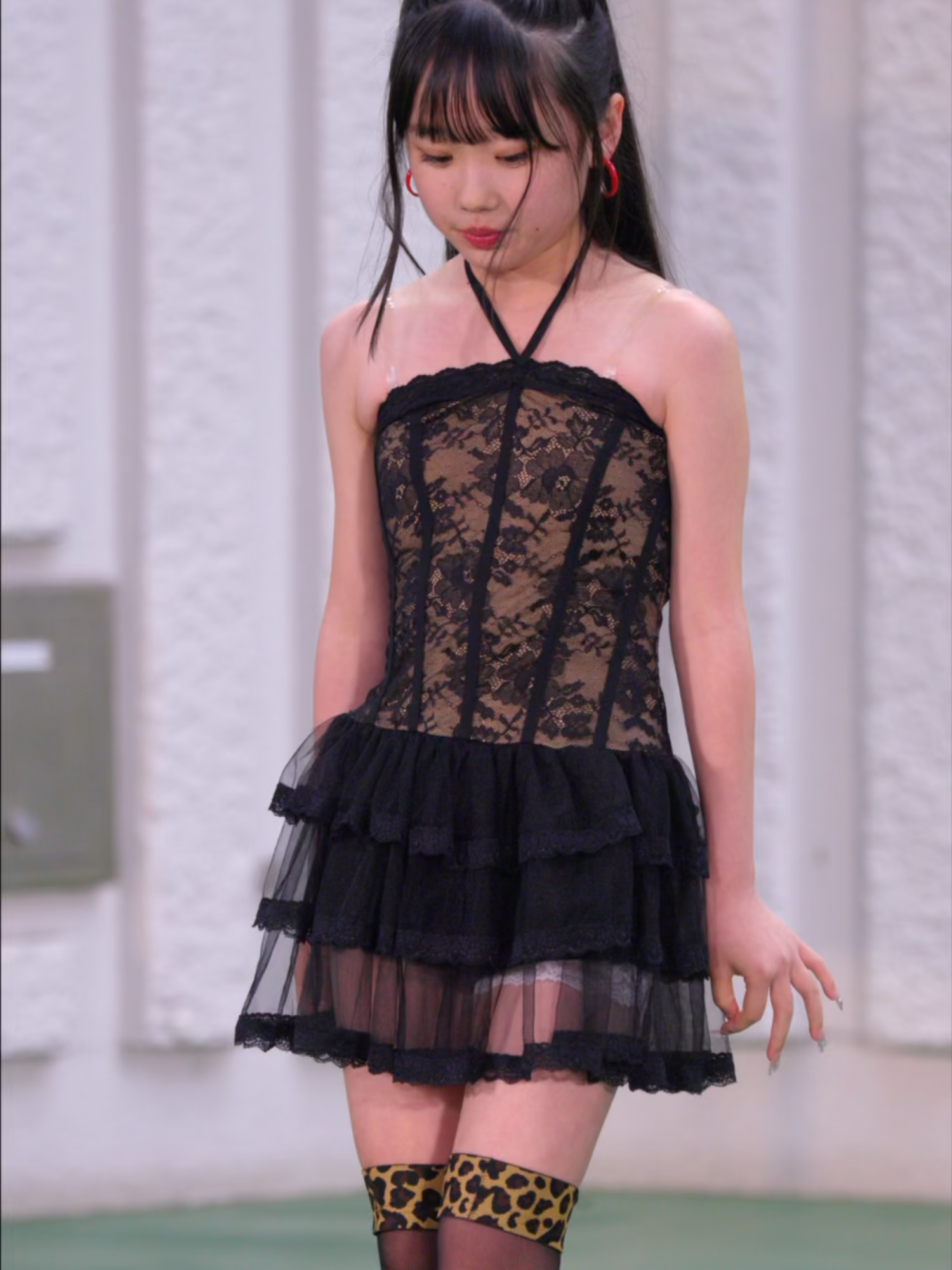 【 宮崎からきた美少女 】さら - Come Over （ LE SSERAFIM ） - @上野恩賜公園野外ステージ 2025,4,12  『 アイゲキ 』 より    さら🐧🫑 → https://x.com/saraco20130604     #ライブ #アイドル