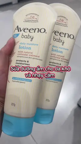 Kem dưỡng ẩm cho bé Aveeno baby #baby #mebimsua #aveeno #kemduongamchobe 