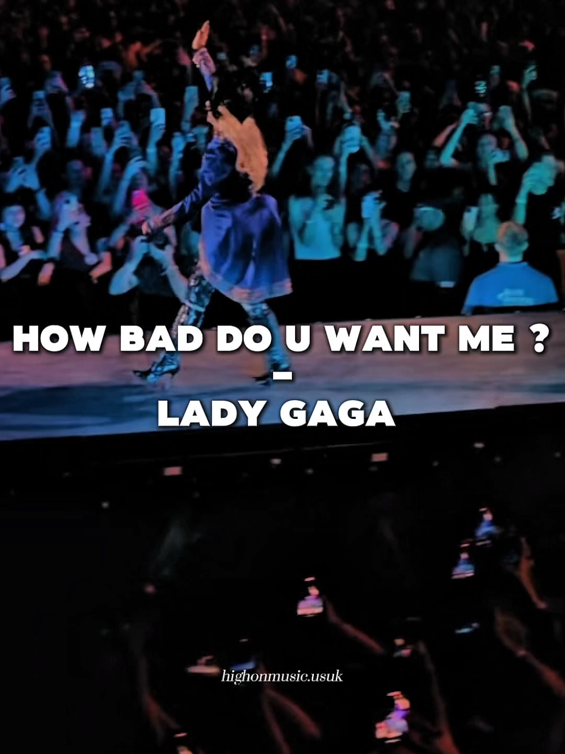 Lady Gaga live 