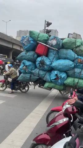 In Vietnam, tricycles can be used as trucks.