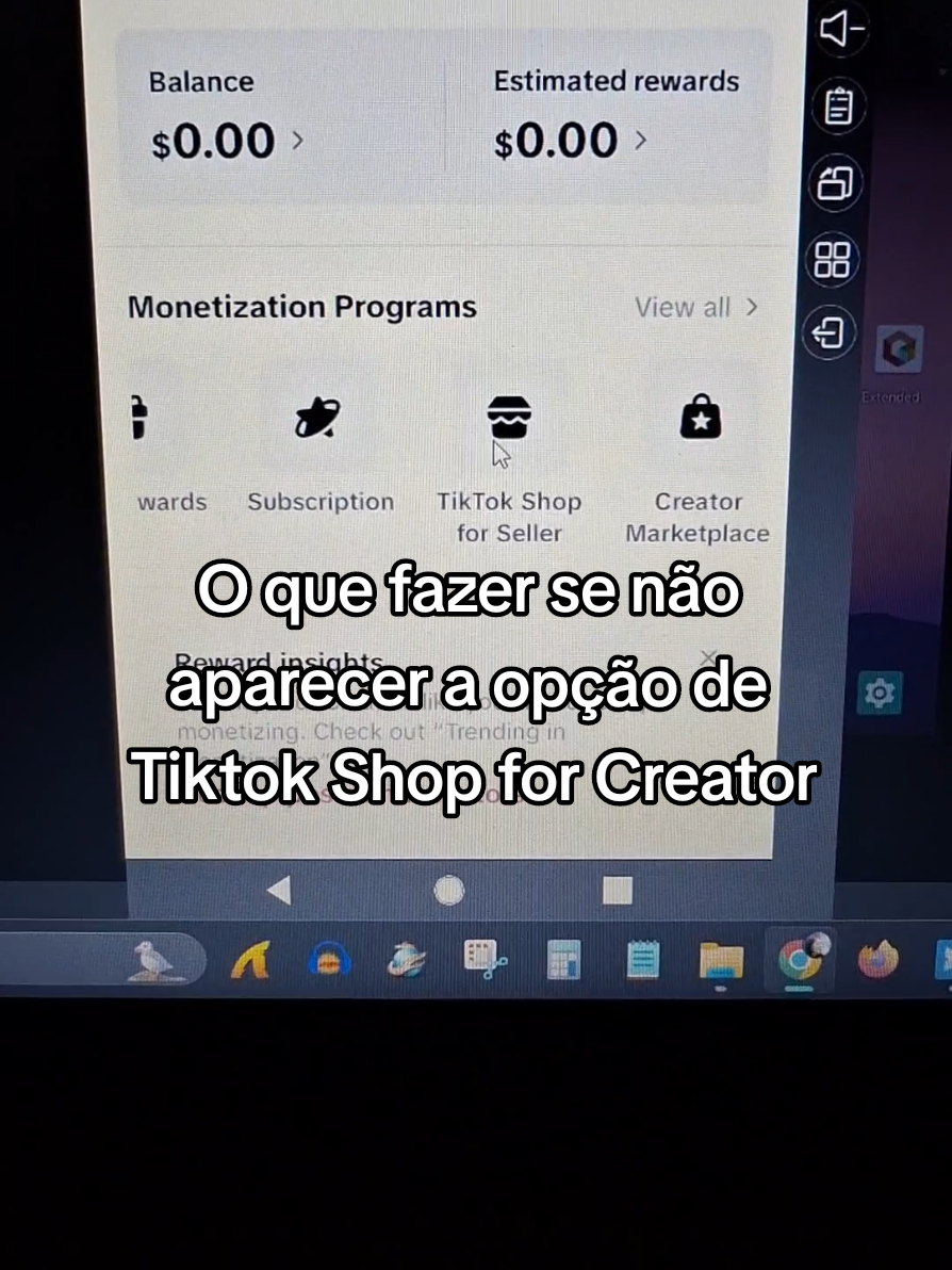 Como achar a aba do Tiktok Shop ✨️ #tiktokshop #tiktokshopforcreators #monetizartiktok 