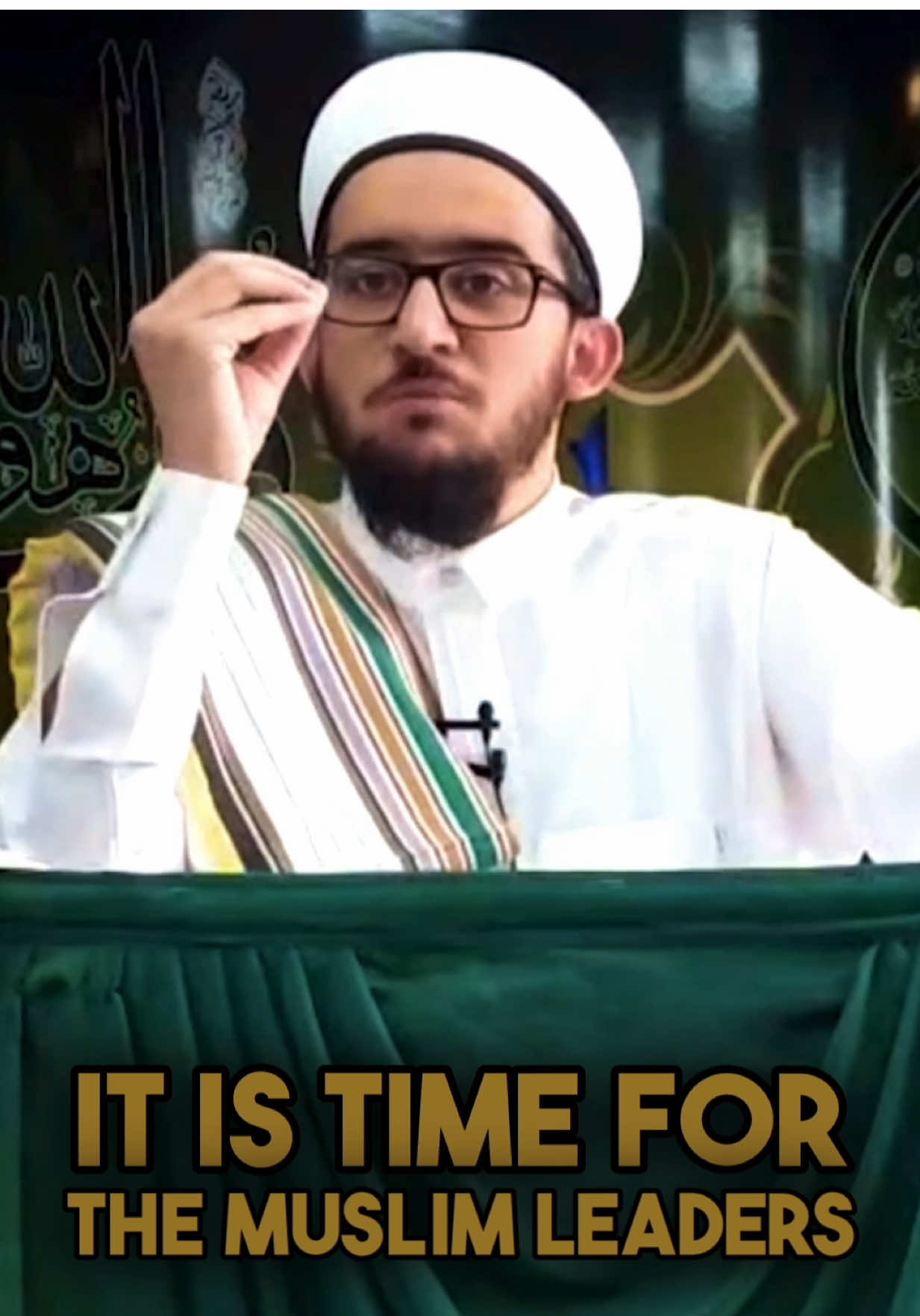 Urgent Call for Muslim Leaders to Take a Stand  Speaker: Imam Muhammad Ali  #ahlusunnahwaljamaah #sunni #sunnitiktok #islam @Muhammadali0759 