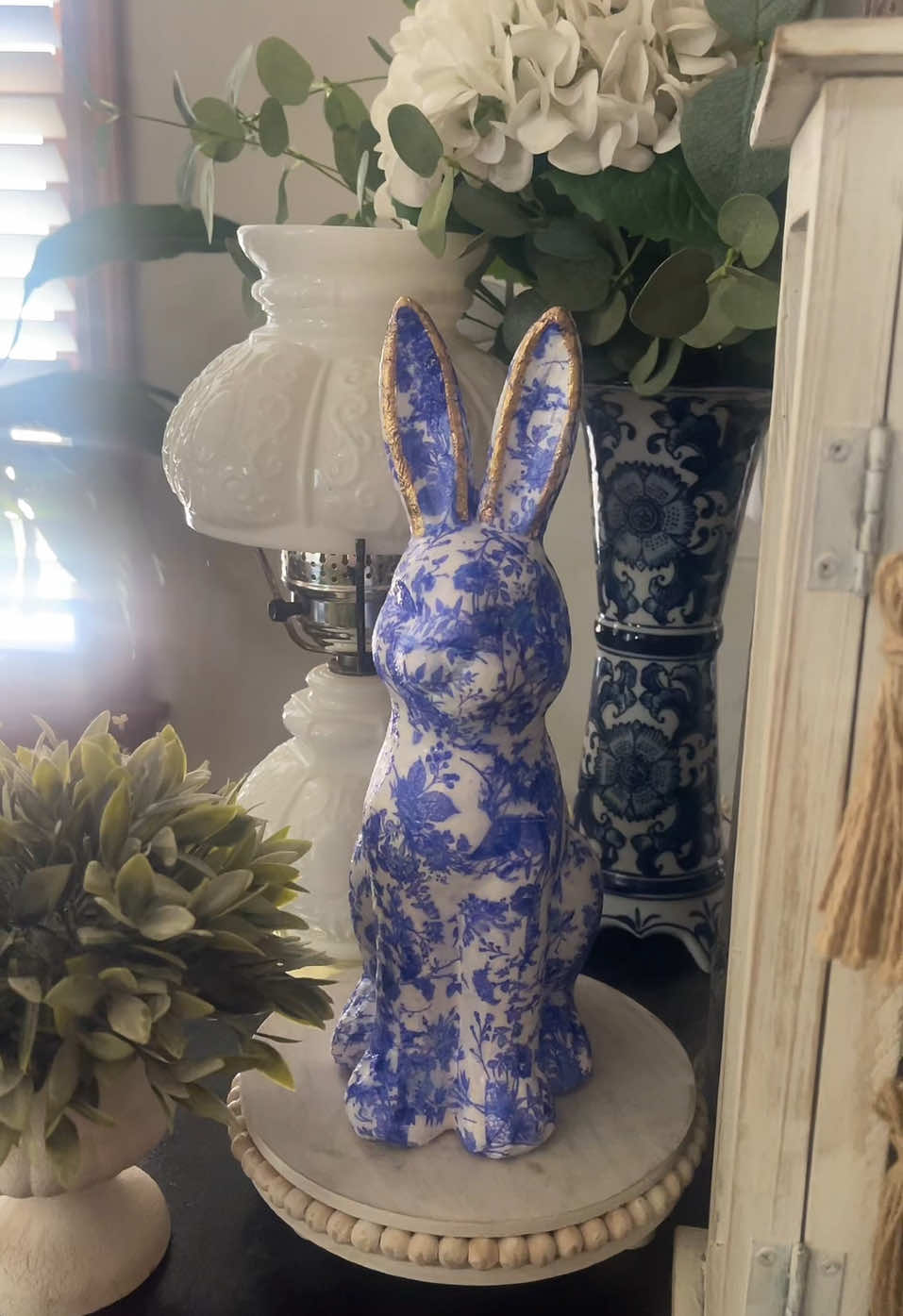 #modpodge #chinoiserie #craft #bunny #modpodgecrafts 