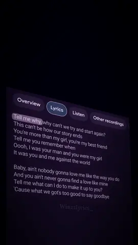Too good to say goodbye🥀🎧#lyrics #music #winzzlyrics #foryou #fyp 