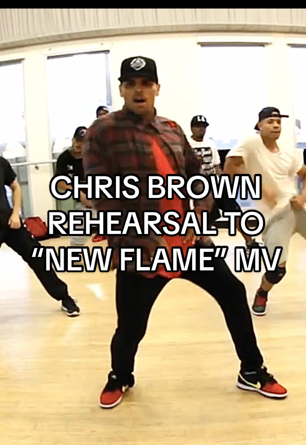 Rehearsal footage of #cb #chrisbrown thank you Flii for believing in me 🙏🏽