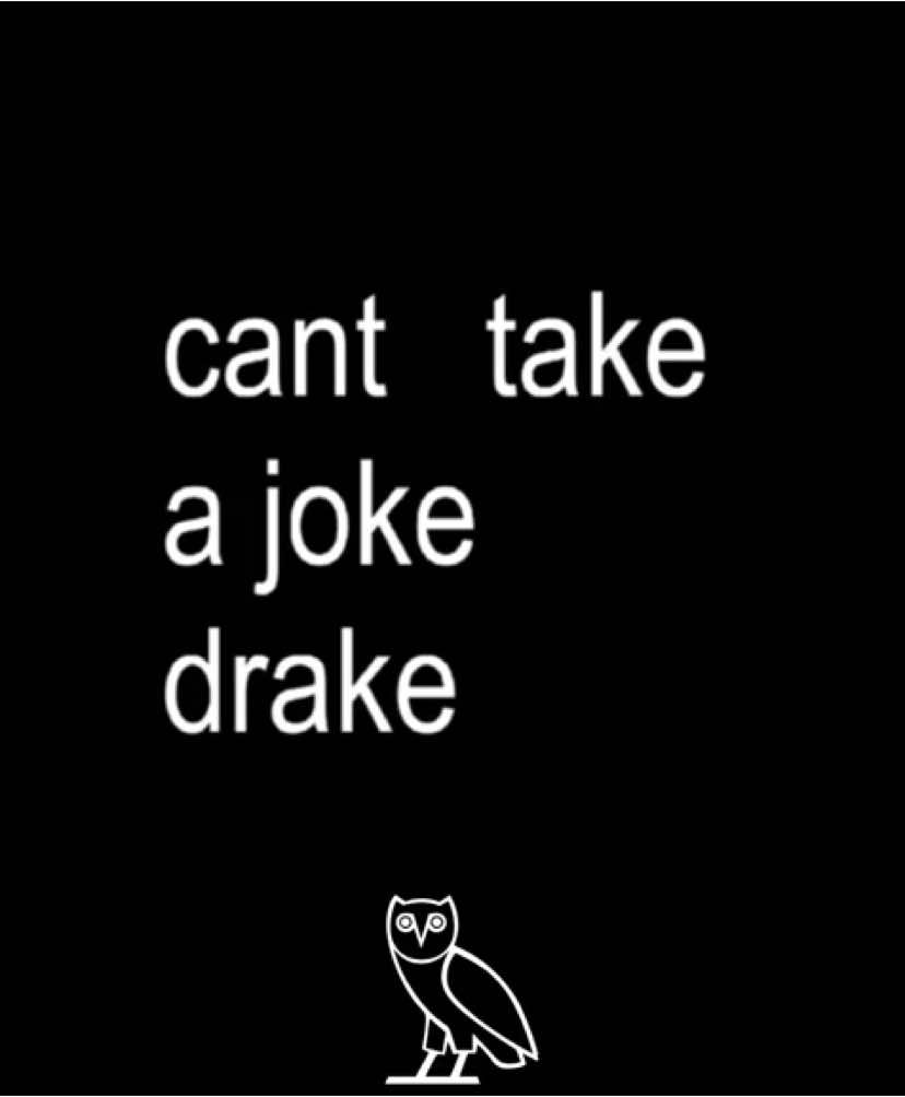 cus they can’t take a joke. #drake #fyp #lyric #musik 