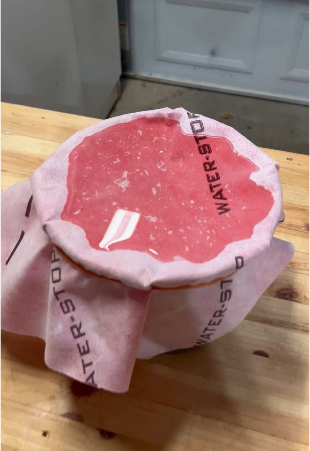 Replying to @KozzyVizzy I don’t understand the science but I trust that it’s waterproof 👍🏻 #bathroom #remodel #renovation #shower #custom #DIY #construction #build #howto 