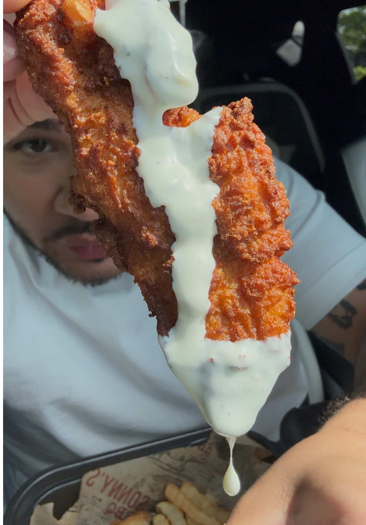 Just tried @Sonny’s BBQ and let me tell you… these tenders are JUICY and that BBQ chicken sandwich? Next level. Southern flavor done RIGHT. Would you try this? #foodreview #sonnysbbq #bbqlover #chickensandwich #Foodie #foodtiktok #bbqtenders #foodreviewer #tastetest #bbqfood #southernbbq #bbqchicken #viralfood #yum #FoodTok #sonnysbbq #orlandofoodie 