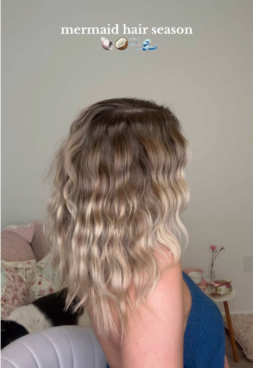 Mermaid hair season is upon us!! My go-to beachy waves all spring and summer #beachywaves #hairwaver #haircrimper #mermaidhair #hairtutorial #hairtrends #viralhairstyle @Verb Products @TYMO BEAUTY US 