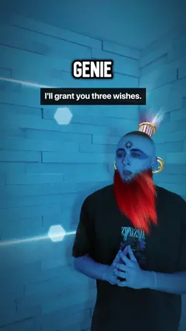 Genie Grants Three Wishes
