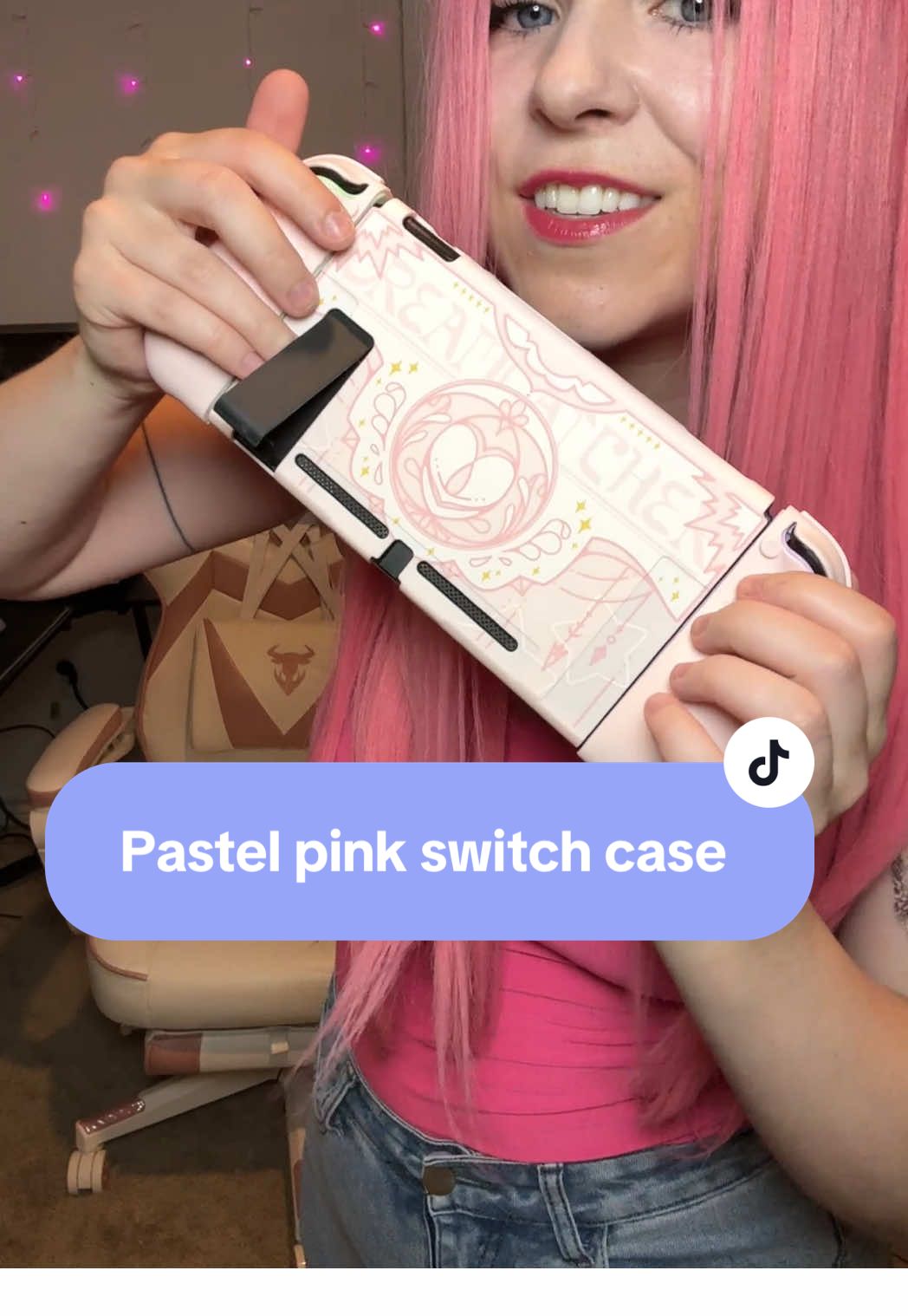#switch #switch2 #switchcontrollers #switchaccessories #switchcase #pinktok #girlygaming 