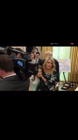 What the heck is going on in Trump’s White House?? Can anyone explain what happens here?  A young girl being dragged out of the Oval Office with someone covering her mouth? 😵‍💫  #trump #maga #whitehouse #today #wtf #fyp #ovaloffice #republican 