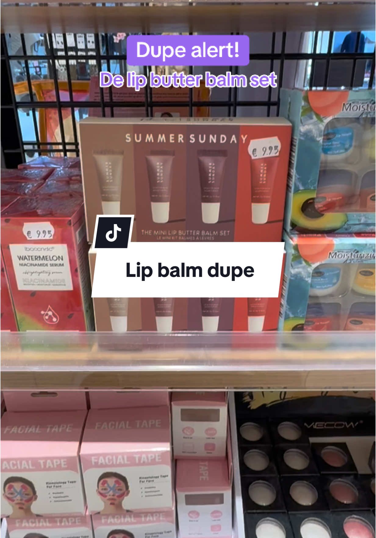 Nu bij Etos Zwijndrecht! Super leuke lip balm set voor maar € 9,95💗 #lip #lipbalm #giftset #makeup #makeuptips #colors #beauty #etos #trendy #fyp #foryouu 