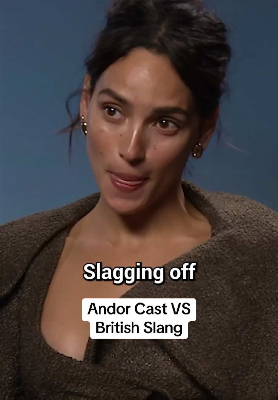 Diego Luna learning what slagging off means is sending me 😂 Andor Season 2 is on Disney+ from 23rd April #andor #andor2 #diegoluna 