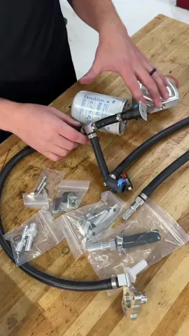 It happens too often. $12-$15k disaster! Prevent it with this set up from our friends as S&S Diesel Motorsport #autoshop #enginebuild #carrepair #enginerepair 