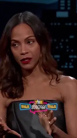 Zoe Saldaña on baseball snacks #ZoeSaldaña #jimmykimmel #foryou #shorts