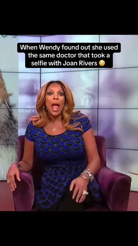 When Wendy found out she used the same doctor as Joan Rivers! | The Wendy Williams Show #WendyWilliams #FreeWendy 