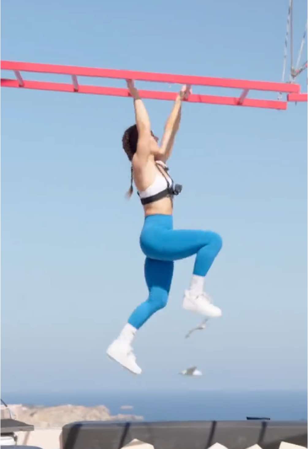 📍Ibiza ☀️ I DESIGNED and RAN the obstacle course at the FIRST EVER @Red Bull Ibiza Royale 👀🪽 @Red Bull USA #Fitness #workout #obstacle #obstaclecourse #obstacles #cardio #Running 