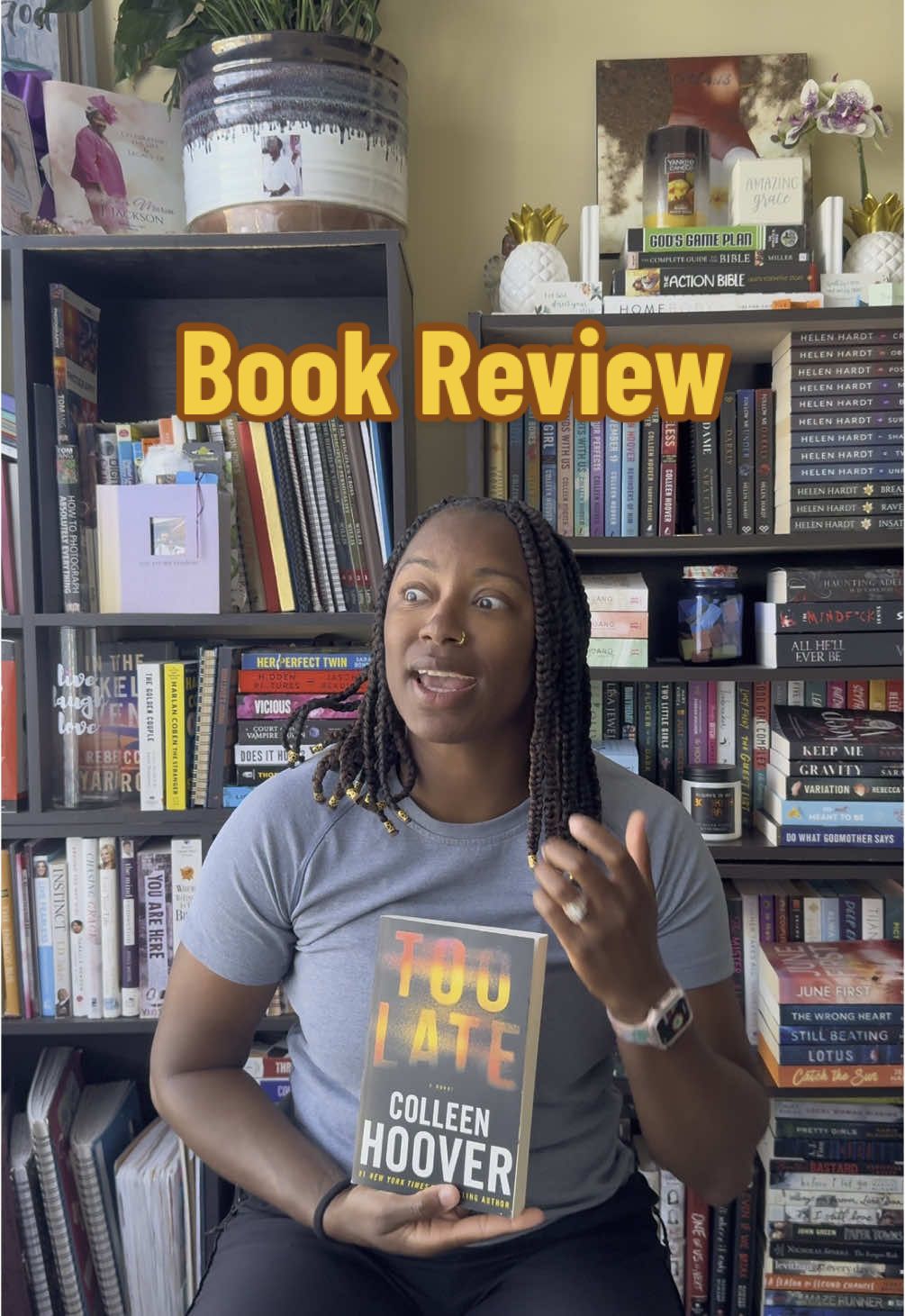 I enjoyed Too Late by #colleenhoover #toolate #bookreview 