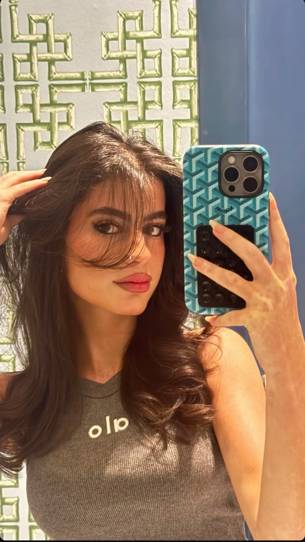 Hair done at 💇🏻‍♀️@voila.Riyadh 