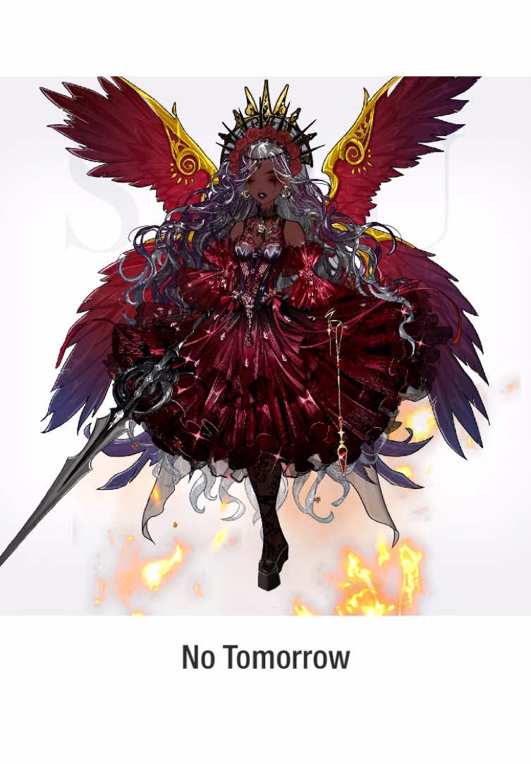 Enter a competition with me! ⭐️ #notomorrow ⭐️ • #suitu #suitugame #fashiongame #gaming #game #dressupgame #dressup #fyp #LetsPlay #fashion #comp #guide #competition #fantasy #fashionista #stilist #stylish #styleinspo #inspooutfit #inspiration #OOTD #DIY #tomorrow #postapocalyptic #apocalypse #red #ghotic  @SuitU_Official 