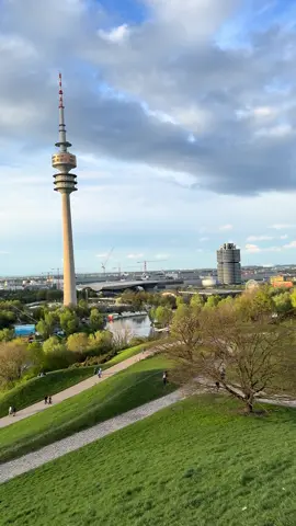 الحديقة الأولمبية ميونخ ❤️‍🔥 #المانيا #ميونخ #تصويري #münchen #germany 