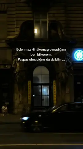 paspas olmayın.