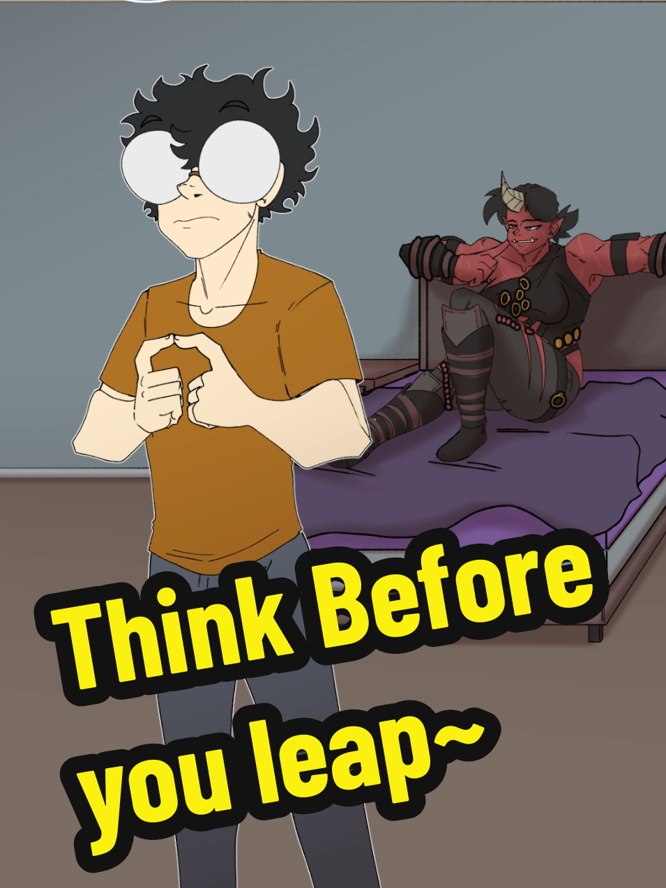 Always think before you... leap. #fyp 