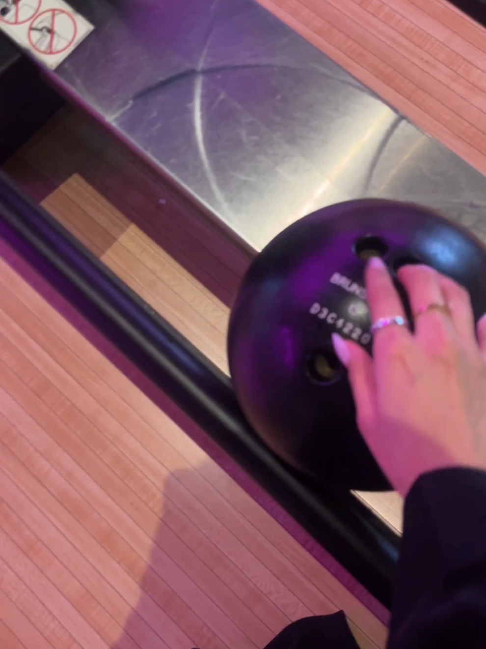 I'm just a girl 🎀 #fyp #bowling #for_fun 