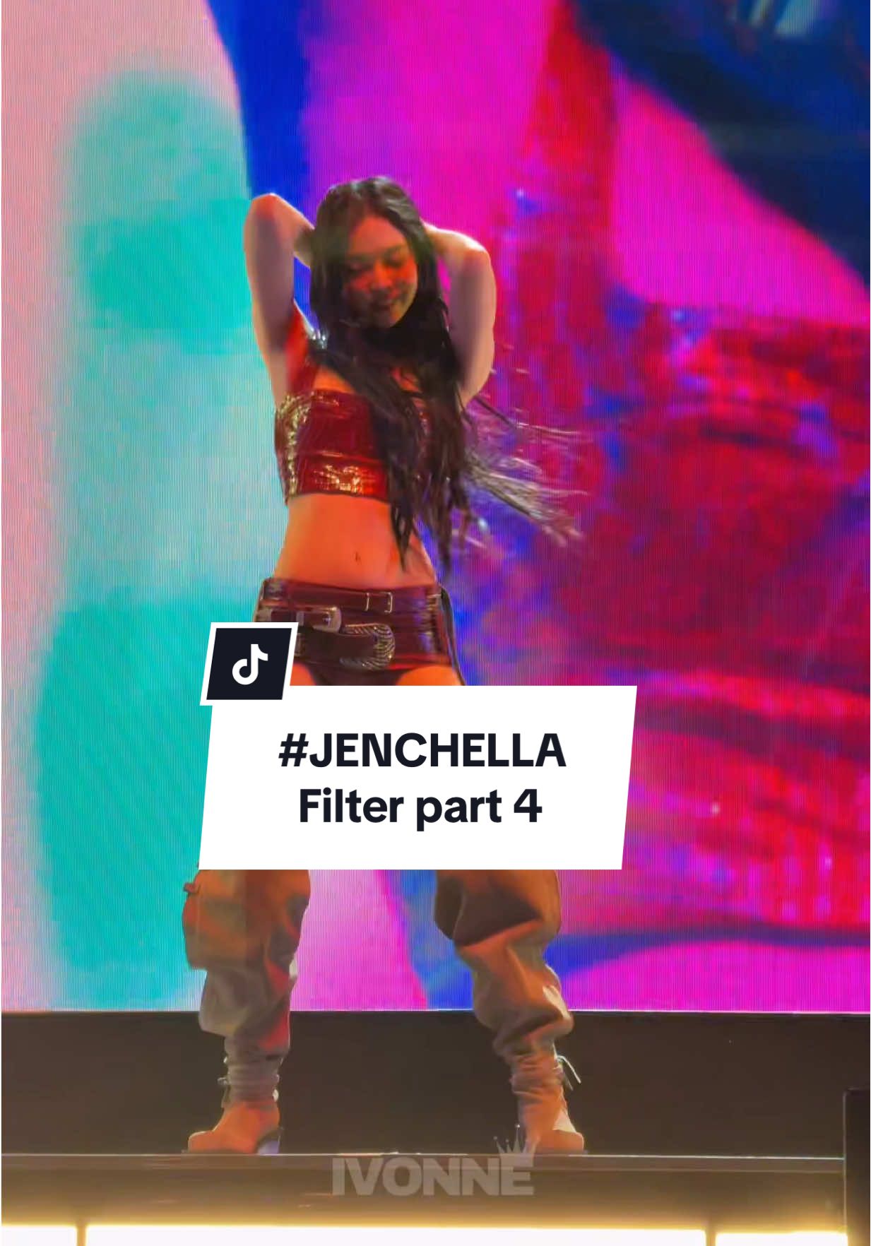 Jennie performing at Coachella 2025 weekend 1 - Filter part 4 @JENNIE #JENCHELLA#JENCHELLAjenniekim #jennierubyjane #jennieblackpink #likejennie #Coachella #Coachella2025 #blackpink  #JENCHELLA2025 #JENNIEATCOACHELLA #JENNIEATCOACHELLA2025