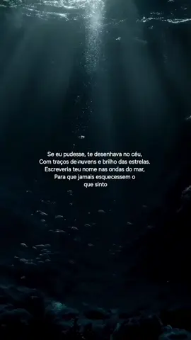 Desenhei você no céu e escrevi seu nome no mar.#fpyシ #apaixonados #frasesdeamor #poesia 