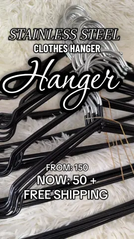 Stainless steel #fyp #tiktokfinds #affiliate #hanger #stainlesssteel #clothes 