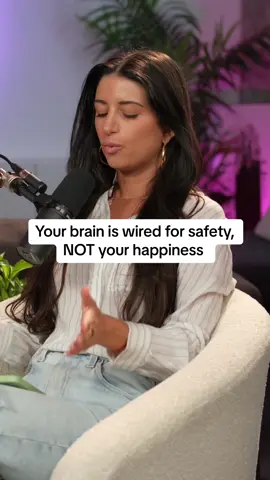 Your brain will keep you unhappy so that you stay inside your comfort zone !! More of this on Rebecca Leigh Podcast