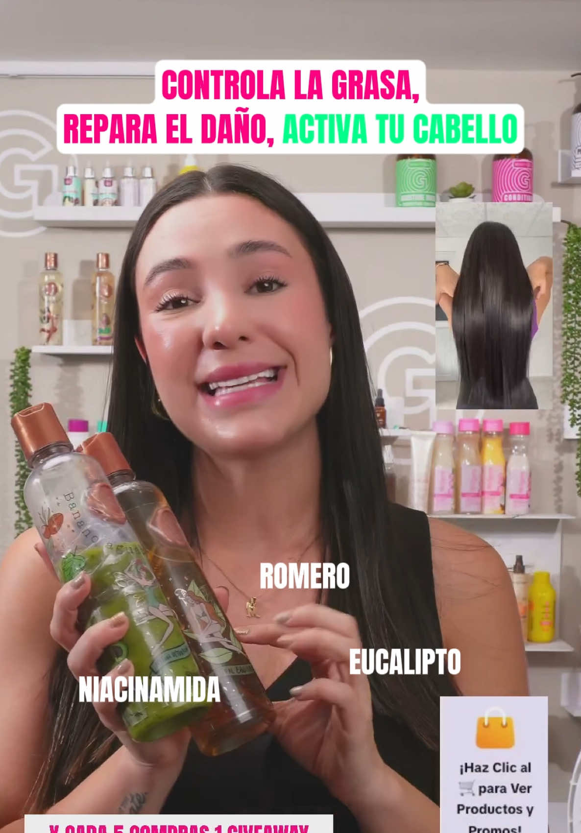 ✨ Limpia, equilibra y repara desde la raíz Este kit está hecho para ti si tienes el cuero cabelludo graso, poco volumen y un cabello maltratado o sin vida. 🌿 Shampoo Control Grasa regula el exceso de grasa sin resecar 💧 Tratamiento Plex repara profundamente, hidrata y fortalece Ideal para recuperar el brillo, el crecimiento y la salud de tu cabello. #controlgrasa #cabellorenovado #tratamientoplex #rutinacapilar #BeautyGlo #ritualbotanico #cuidadocapilar #cabellosaludable #tratamientocapilar 