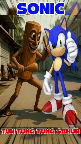 TUNG TUNG TUNG SAHUR vs SONIC LUTANDO! #tuntungtungsahur #tungtungtungsahur #tungtungsahur #tungtungtung #videotungtung