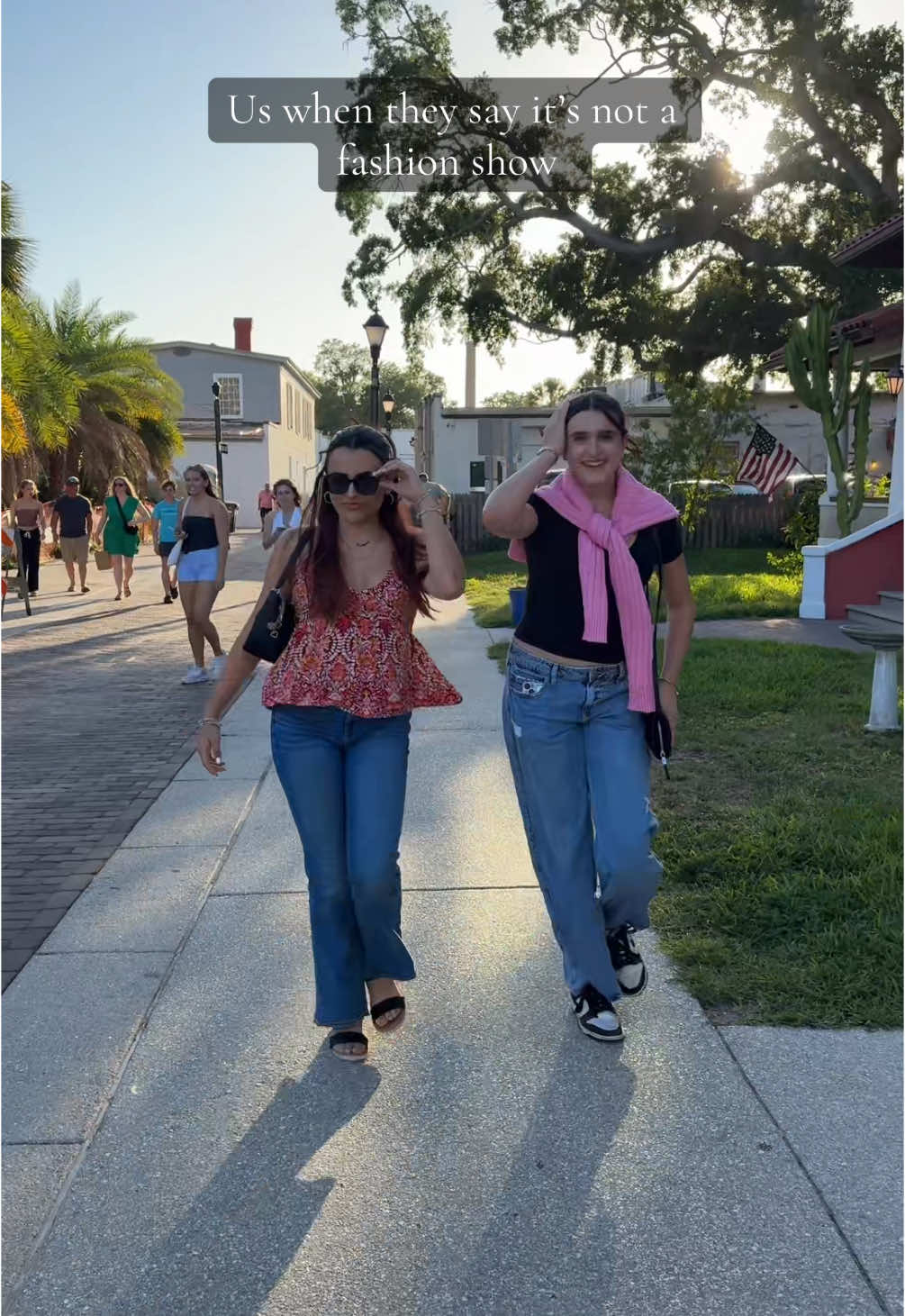 @V I C K Y ☀️ #fashionshow #servelooks #ootdinspo #strutyourstuff #fashiontok #sisterstyle #slaysisters #sisters #runwayready #maincharacterenergy #theycouldnever #fyp #foryoupage #trendingnow #TikTokFashion 