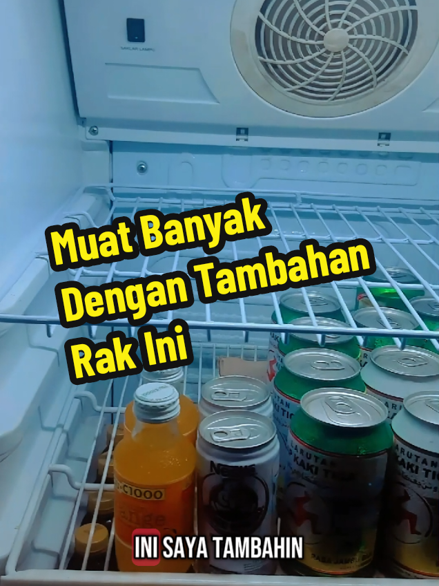 Percaya dah sama saya, Tambahin showcase kalian dengan rak ini biar muat makin banyak minuman, rak ini cocok untuk merek polytron,sanken dan GEA #rakshowcase #rakambalan #raktambahanshowcase #rakkulkas #cuantanpabatas #wibgajian 