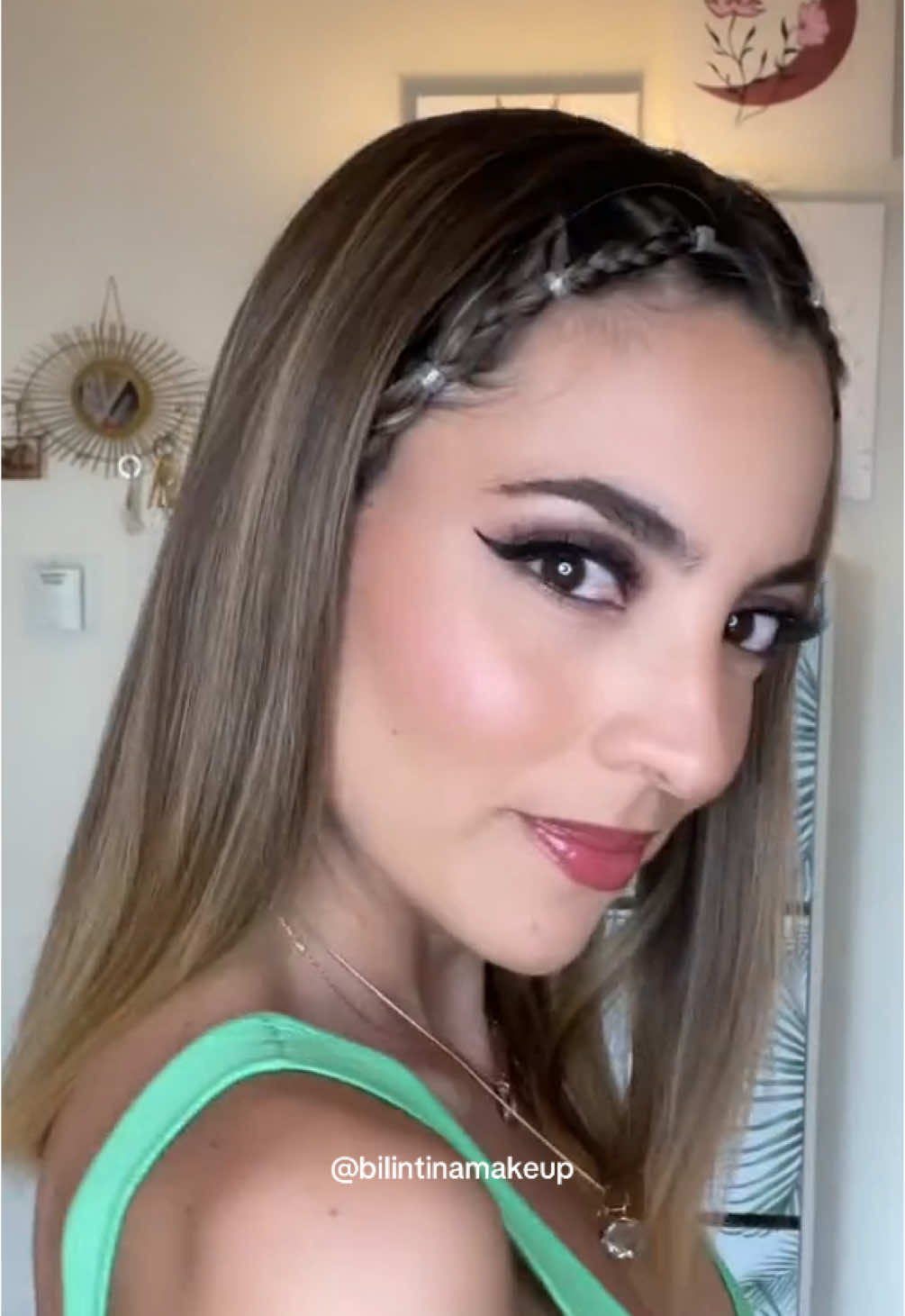 spring hairstyle inspo 💐 #hairstyle #hairtutorial #easyhairstyles #hairtok 