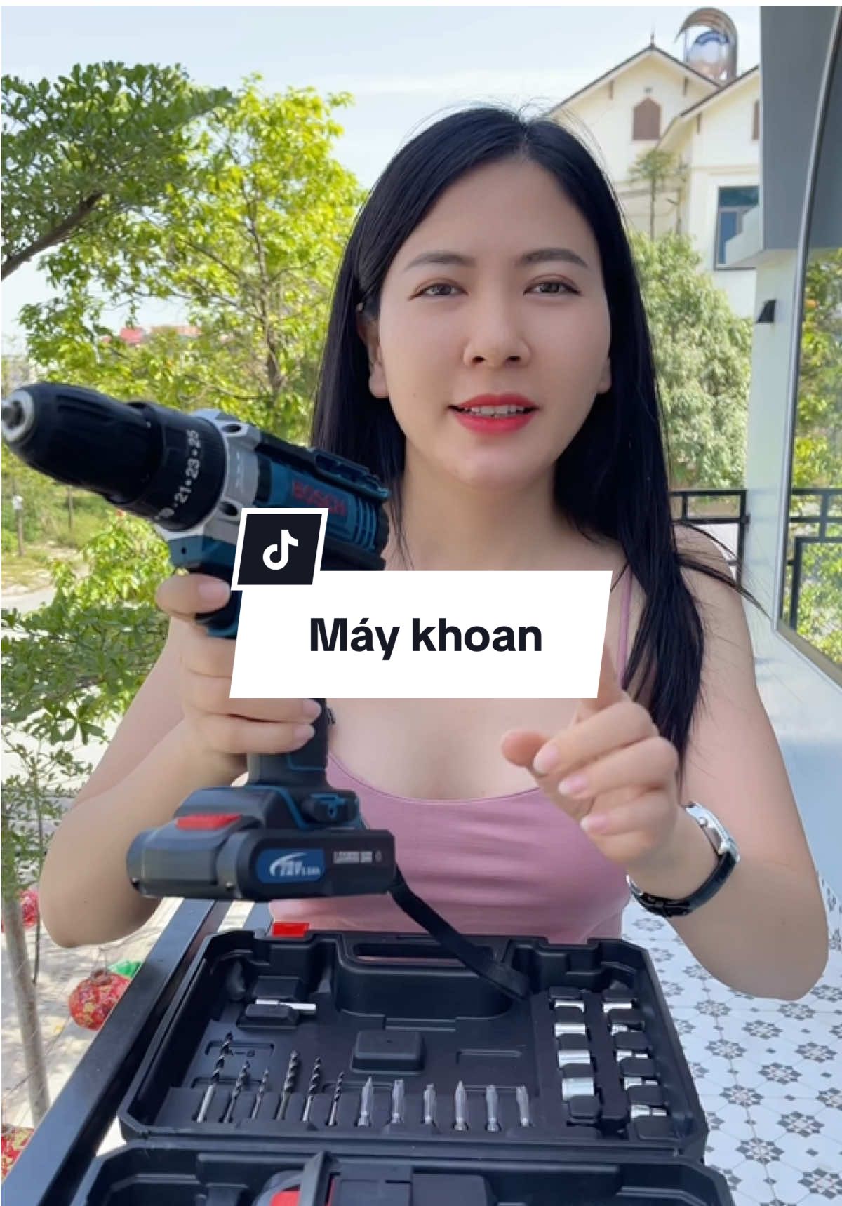 Máy khoan pin#trending #cokhi #maykhoanbosch #maykhoan 