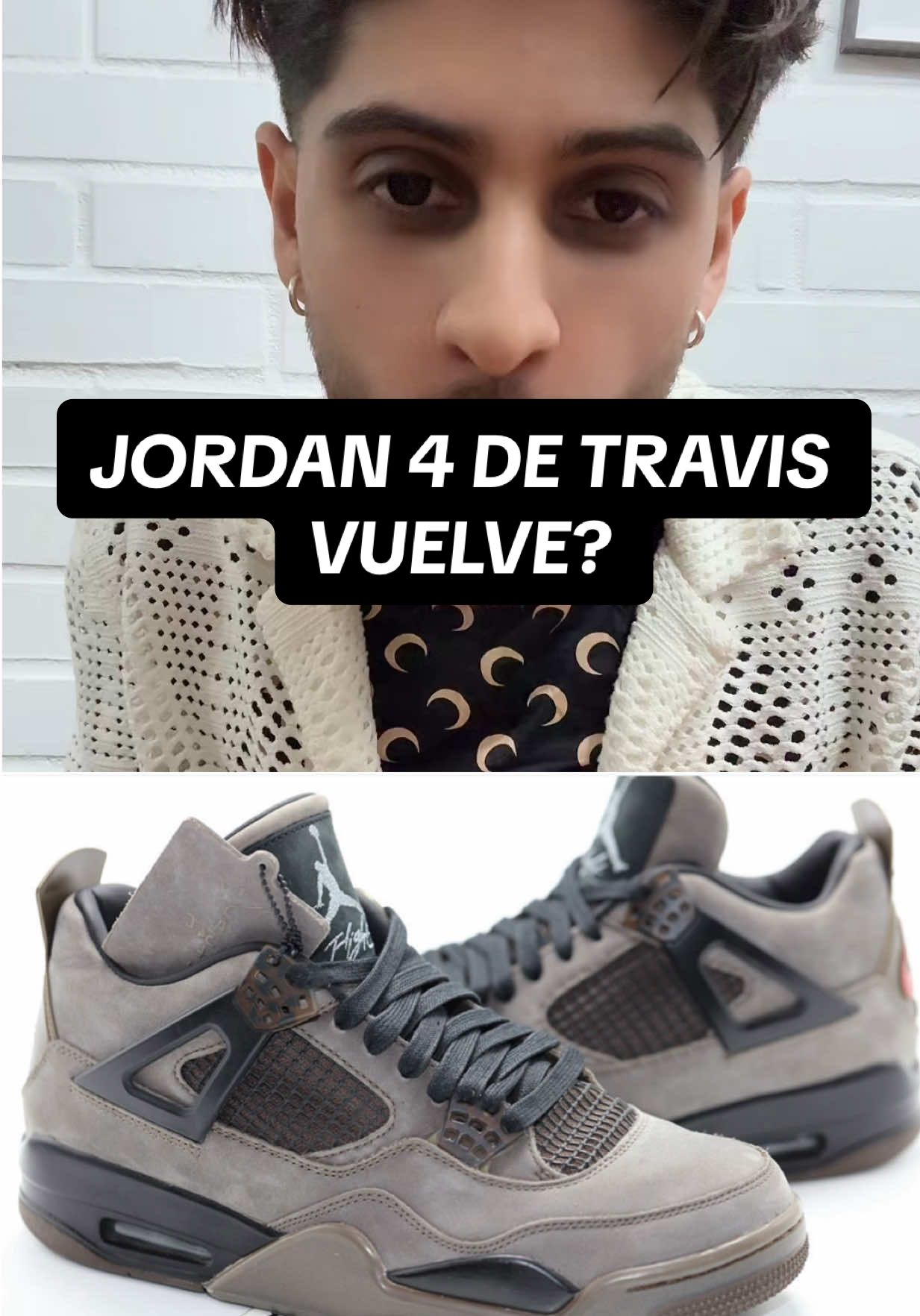 TRAVIS PARA TODOS? #sneakers #zapatillas #foryou #fyp #parati #lanzamientos #jordan #jordan4 #cavestone #jordan4cavestone